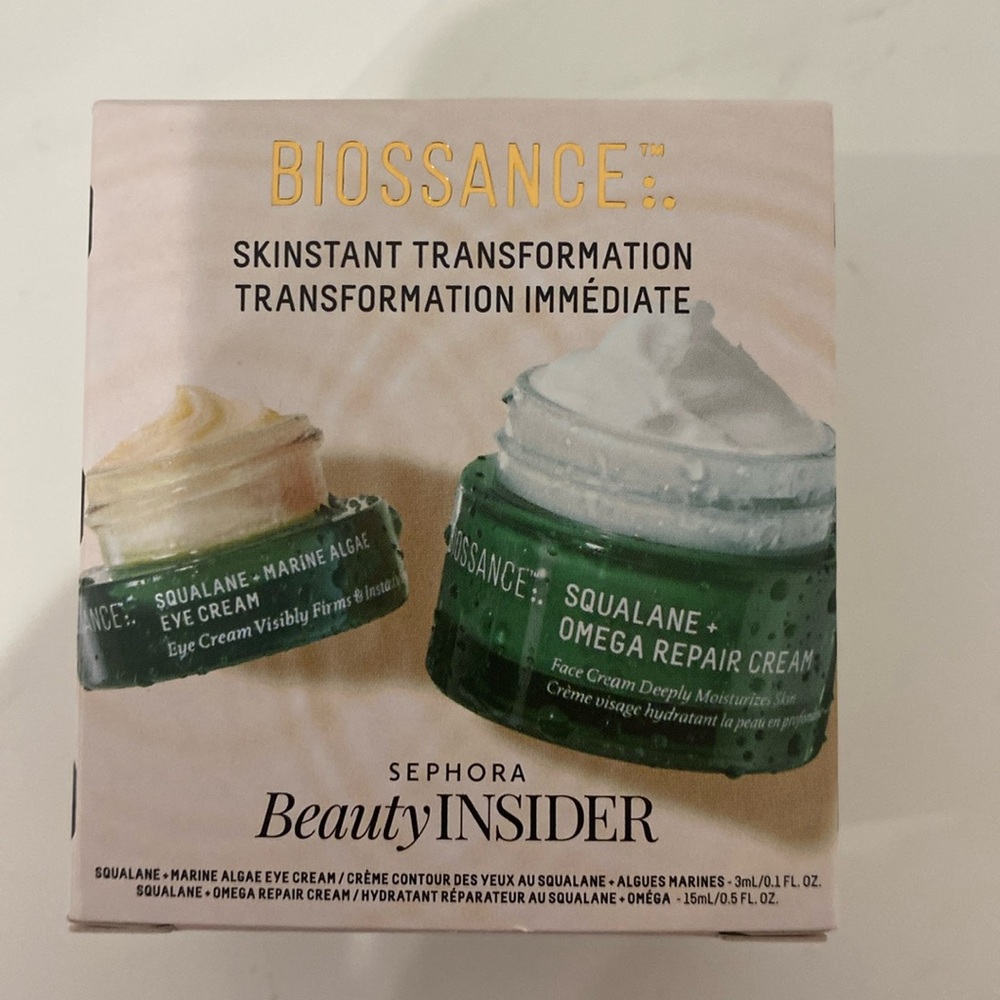 Biossance skinstant transformation Minis bundle